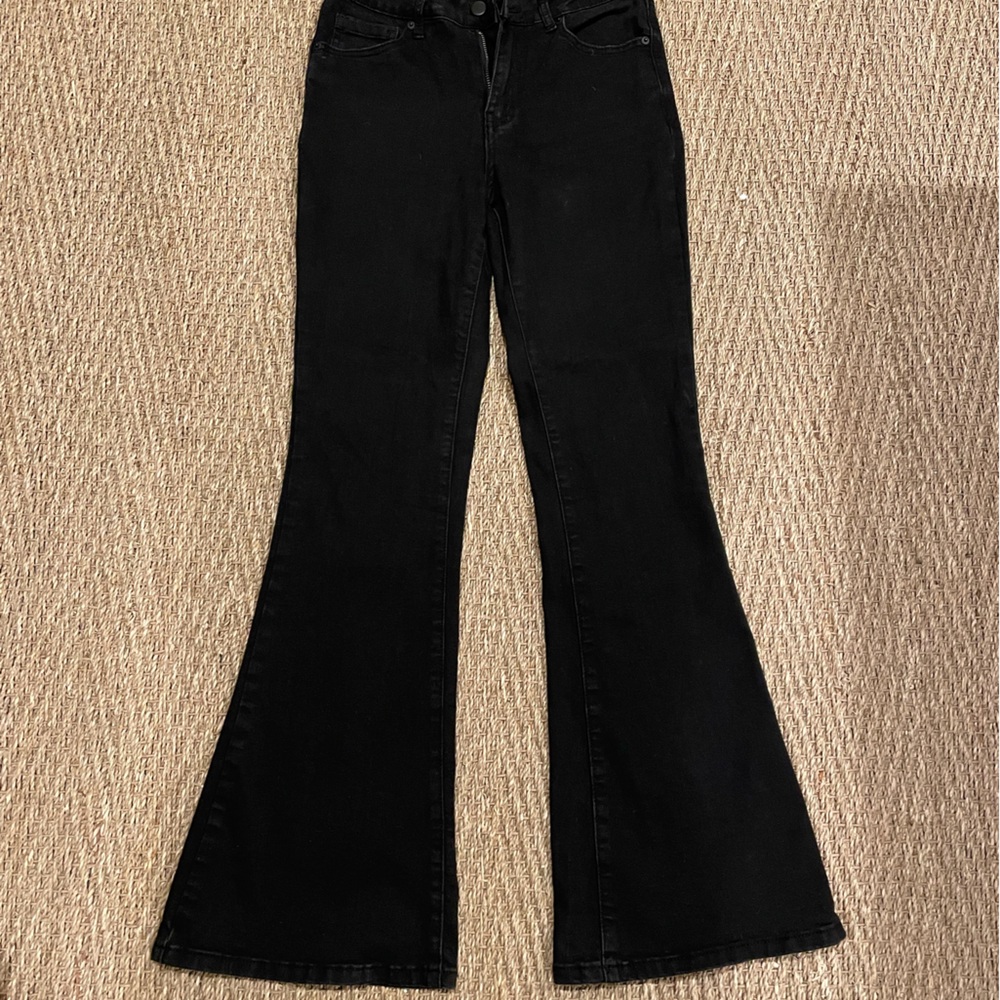 Abound black bell bottom size 27